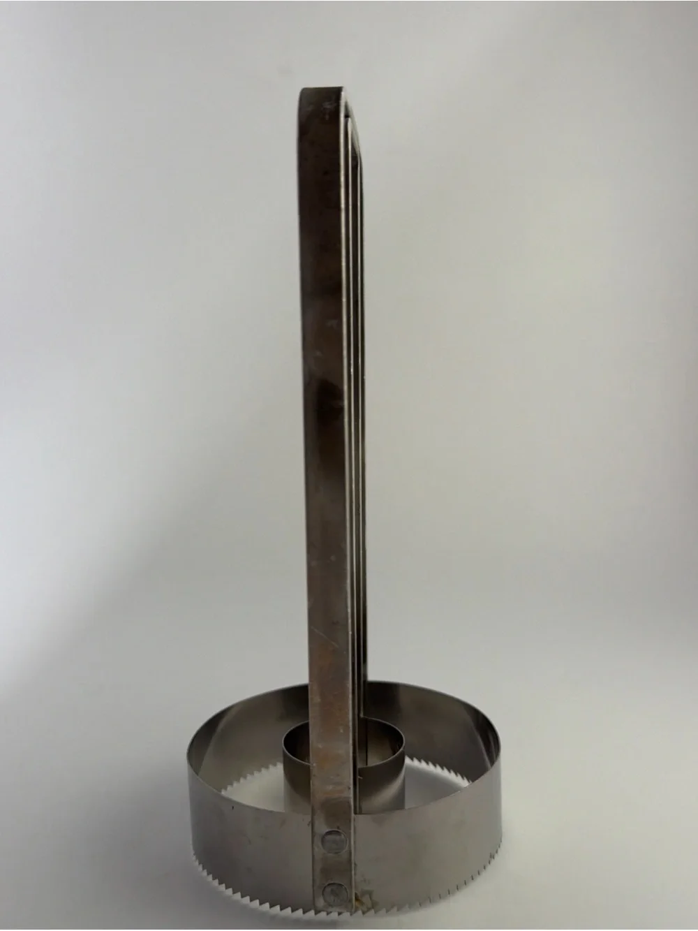 Vintage stainless steel with Aluminum Handle Pineapple/ Apple Corer Cutter